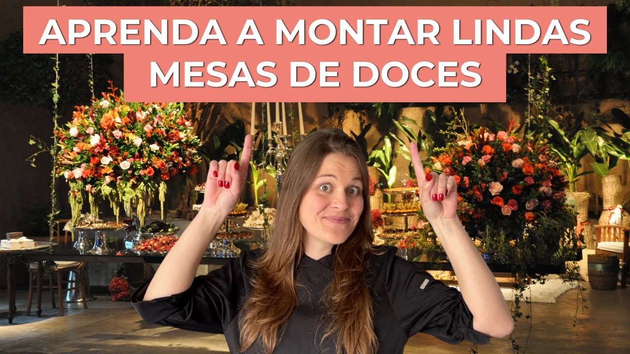 Monte uma mesa de doces finos incrível para suas clientes na confeitaria