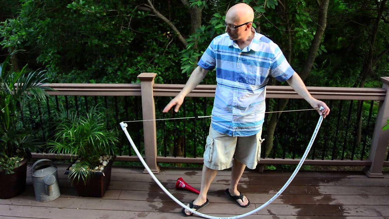 How to bend PVC Pipe with Boiling water