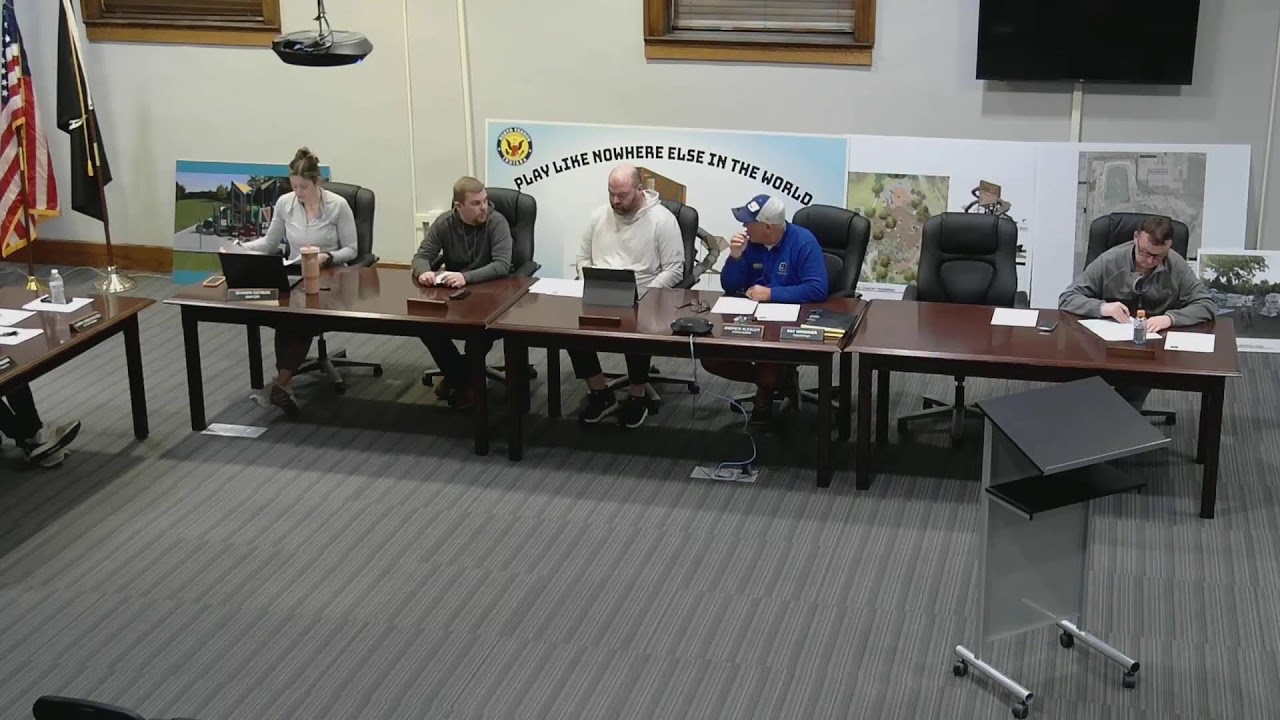 March 2nd, 2026 - City Park Board Meeting