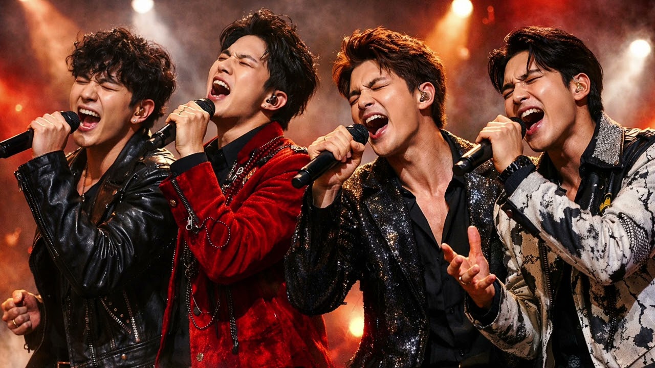 🎶 Because of You, I Breathe 🎤✨ | AI Idol Group Emotional Ballad 🎧