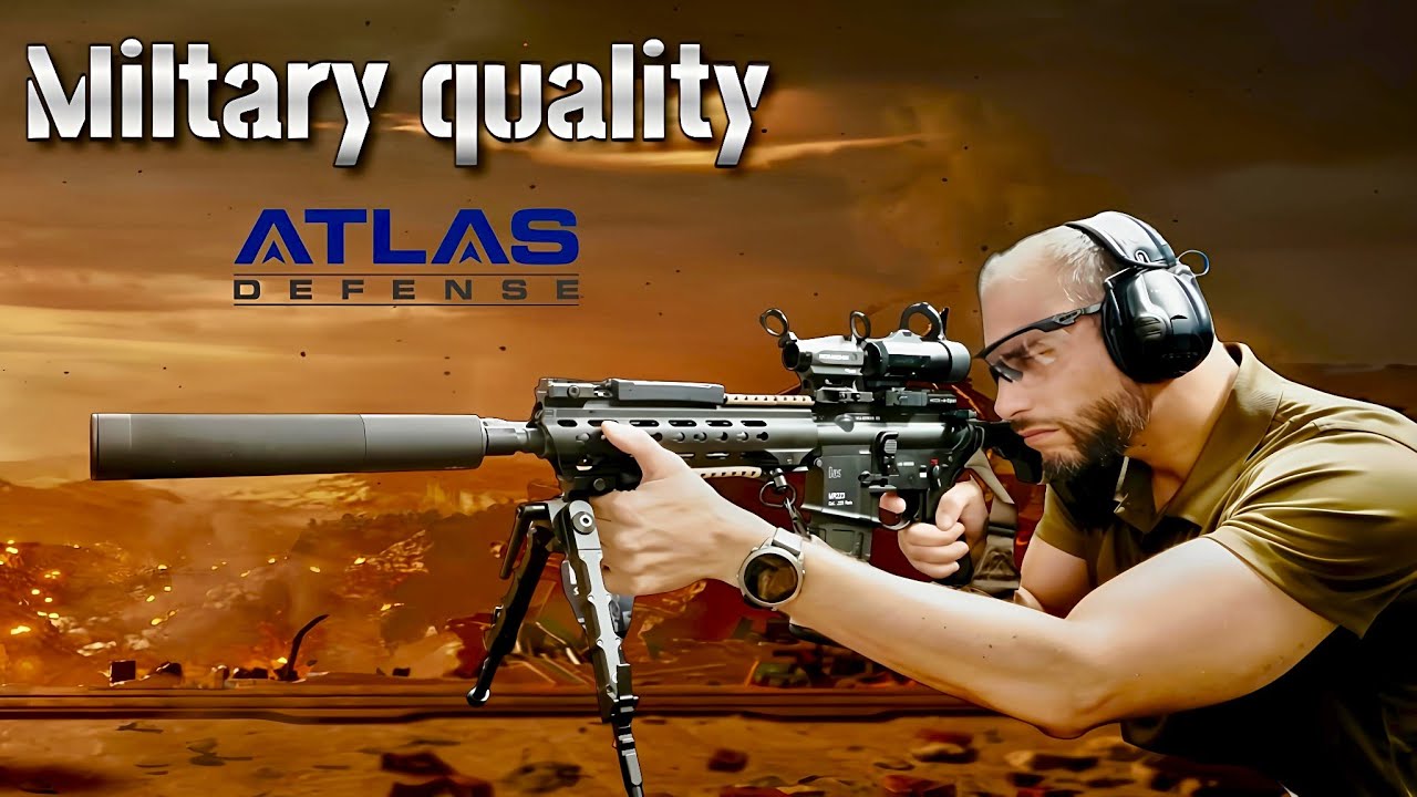 SILENCER AR15 Atlas Défense Cal 223  #5.56
