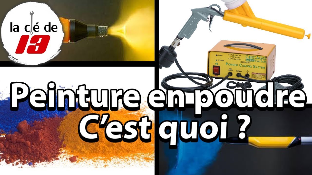 PEINTURE EN POUDRE, COMMENT L'UTILISER ? [Powder coating]
