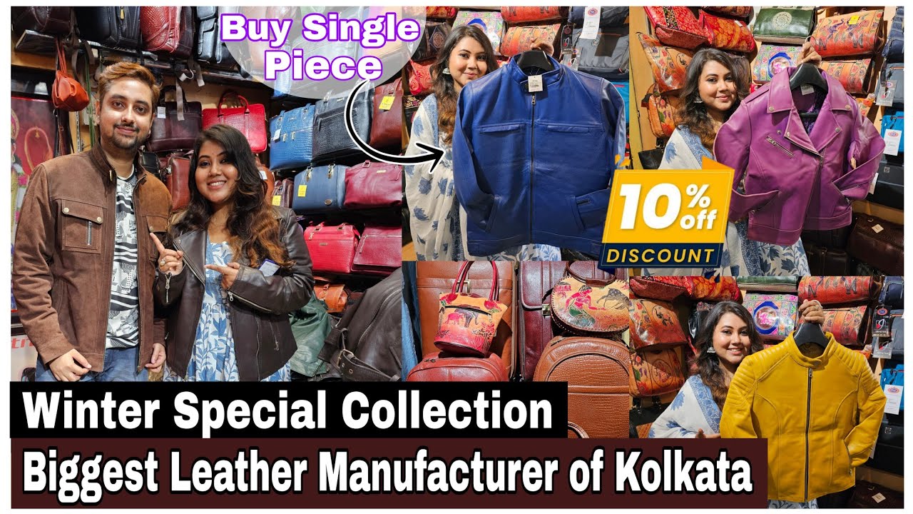Leather Jackets For Men & Women | India's Biggest Leather Jacket Manufacturer in kolkata New Market