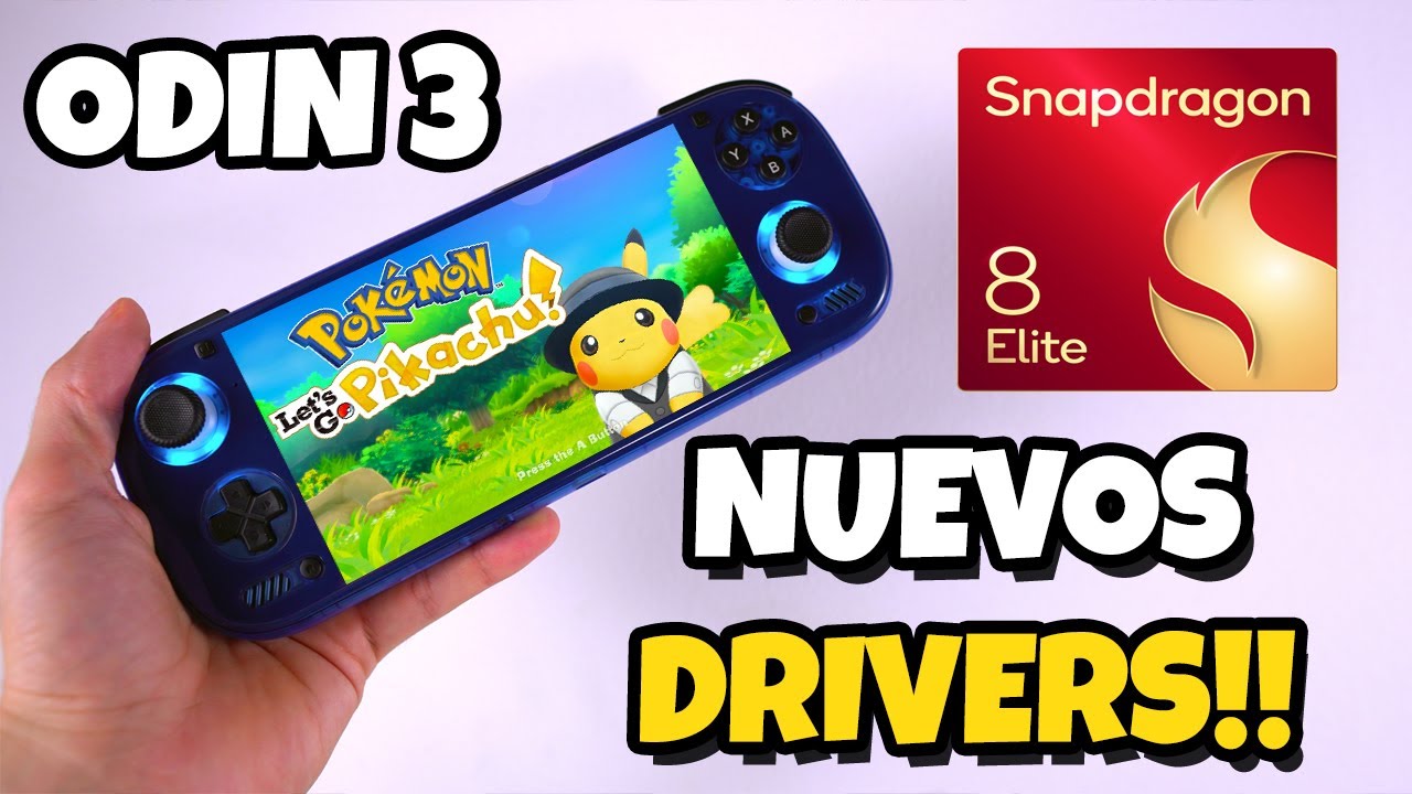 La ODIN 3 ya tiene DRIVERS: Snapdragon 8 Elite a Otro Nivel! 🔥