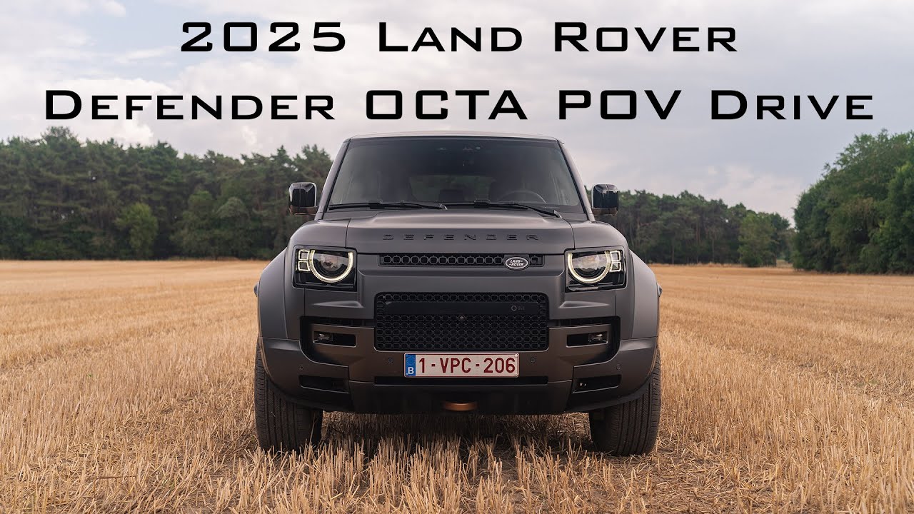 2025 Land Rover Defender 110 OCTA: POV Drive