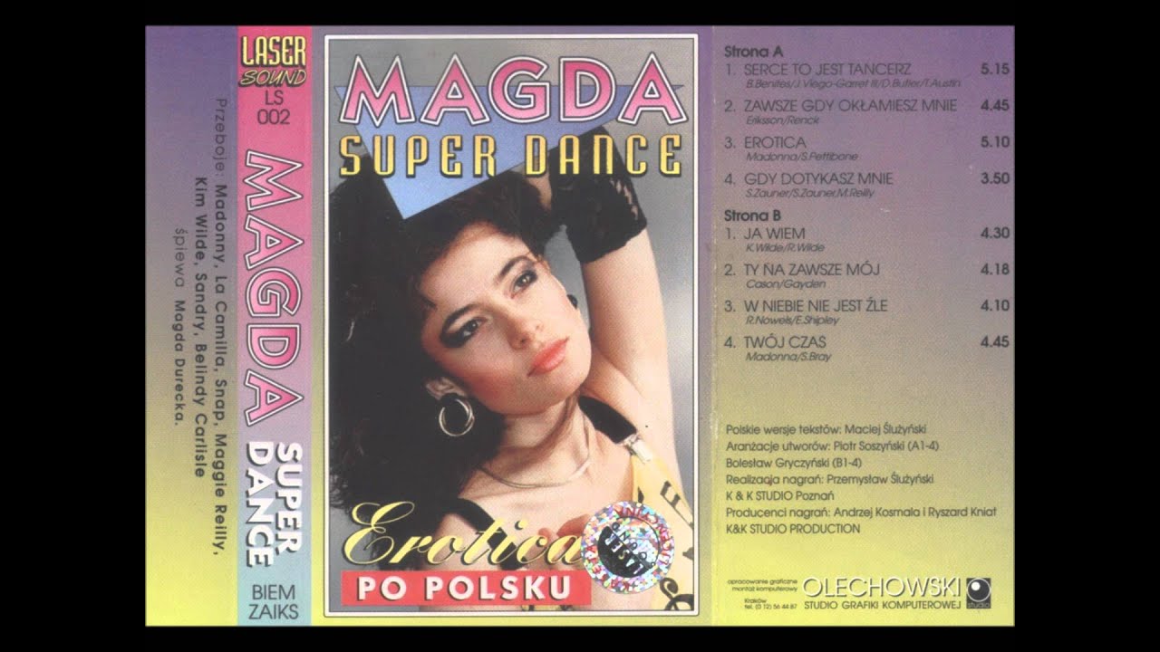 MAGDA DURECKA - MAGDA SUPER DANCE - EROTICA PO POLSKU - SERCE TO JEST TANCERZ