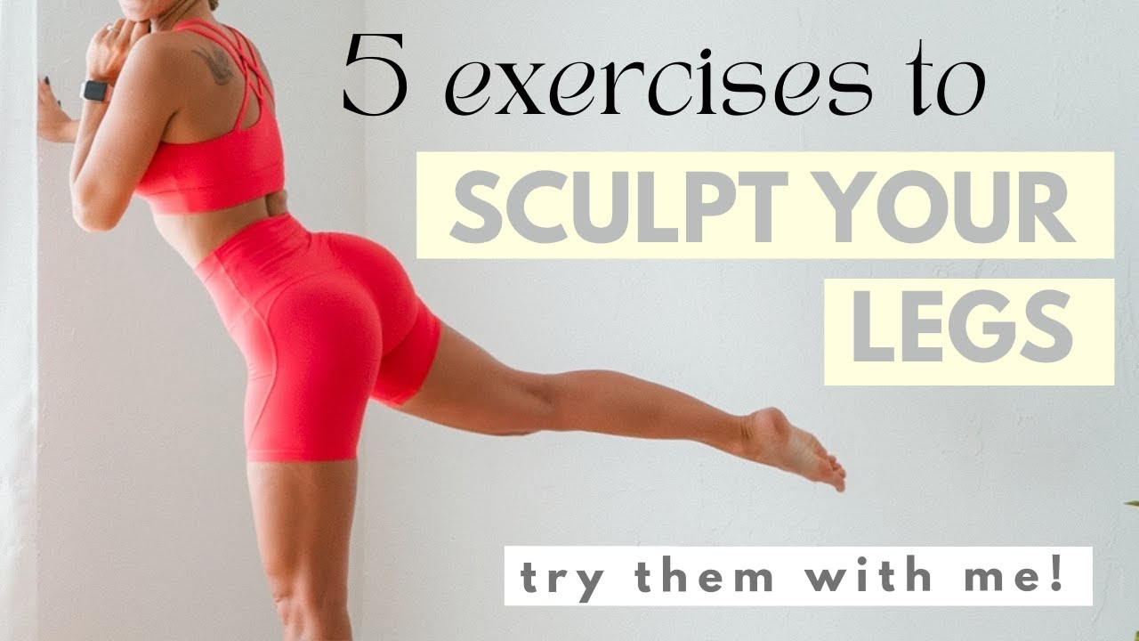 5 EXERCISES for toned legs | Workout