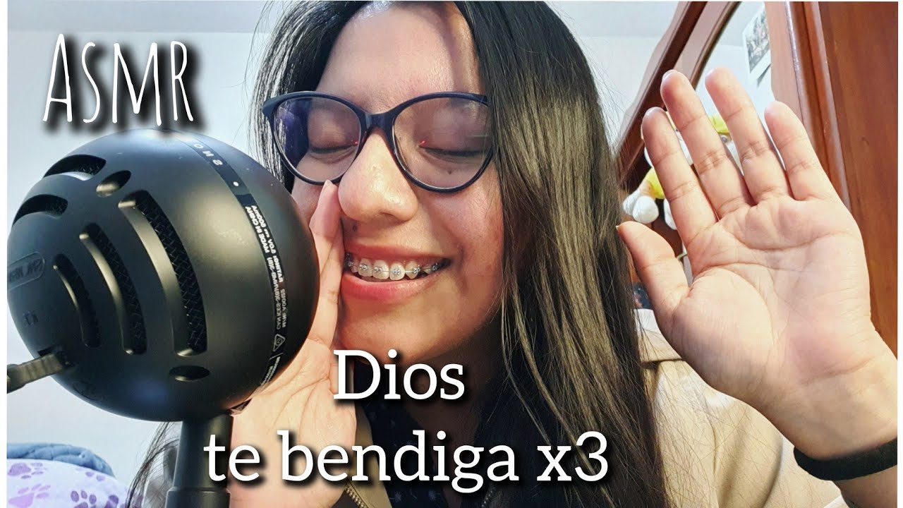 ASMR repitiendo la intro ~ Dios te bendiga, Dios te bendiga y Dios te bendiga más