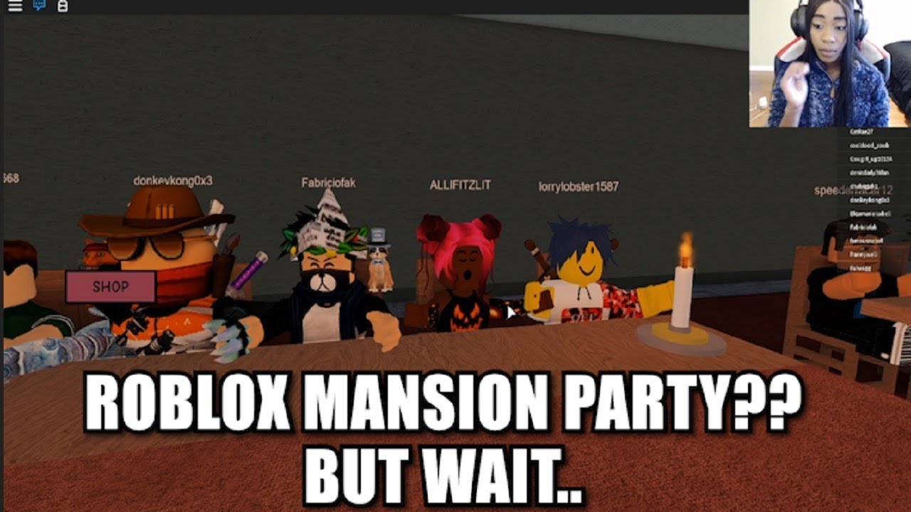 MANSION PARTY GONE WRONG | ROBLOX