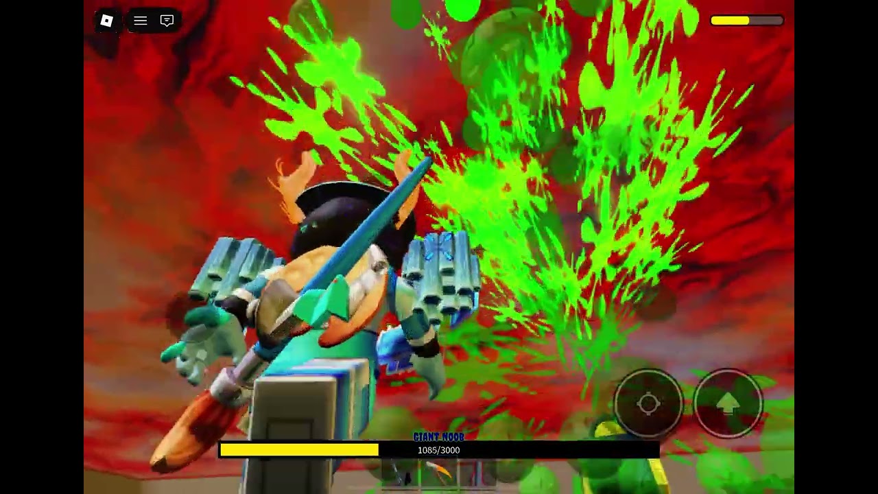The battle bricks one on one giant noob boss fight
