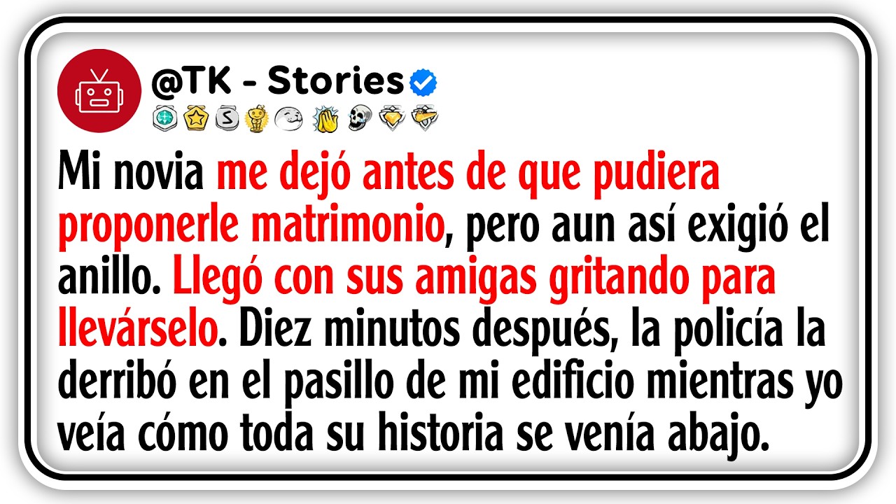 Mi novia me dejó antes de que pudiera proponerle matrimonio, pero aun así exigió el anillo. Llegó...