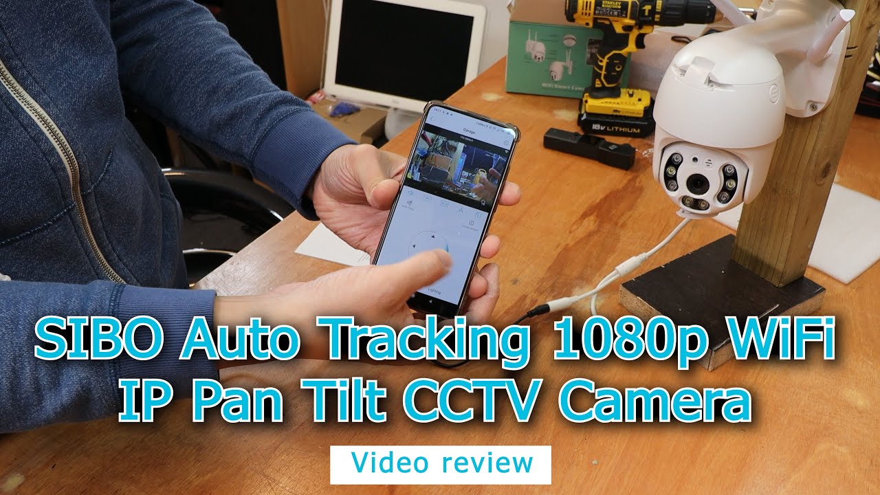 SIBO Auto Tracking 1080p WiFi IP Pan Tilt CCTV Camera review by Benson Chik