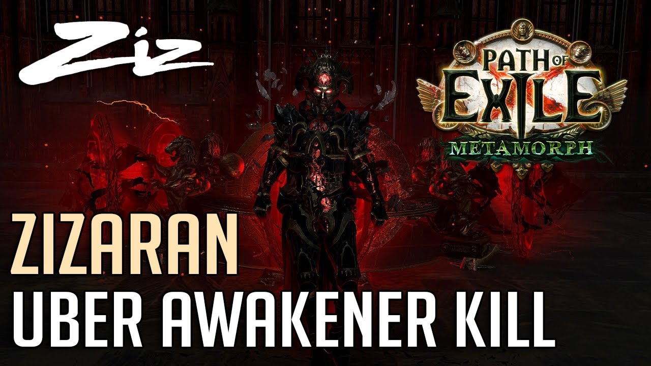 Path of Exile - Zizaran's First Uber Awakener on SSFHC