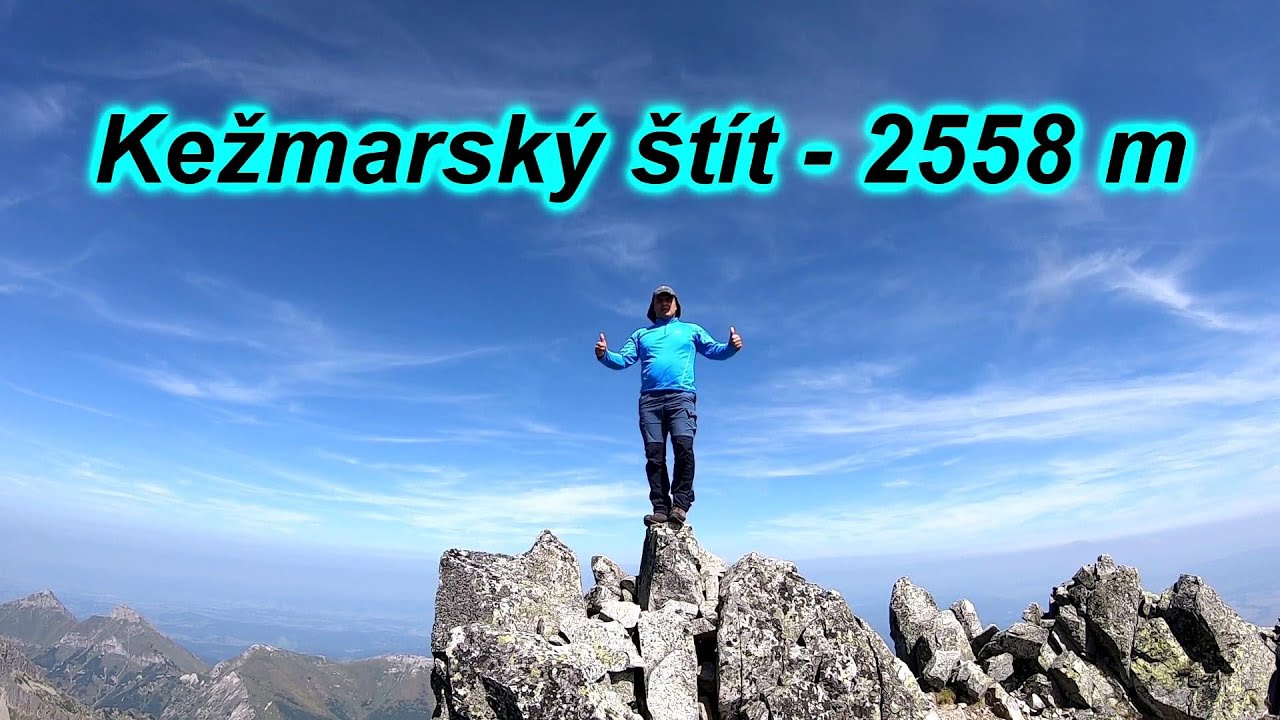 Vysoké Tatry - Kežmarský štít - 2558 m a Malý Kežmarský štít - 2513 m