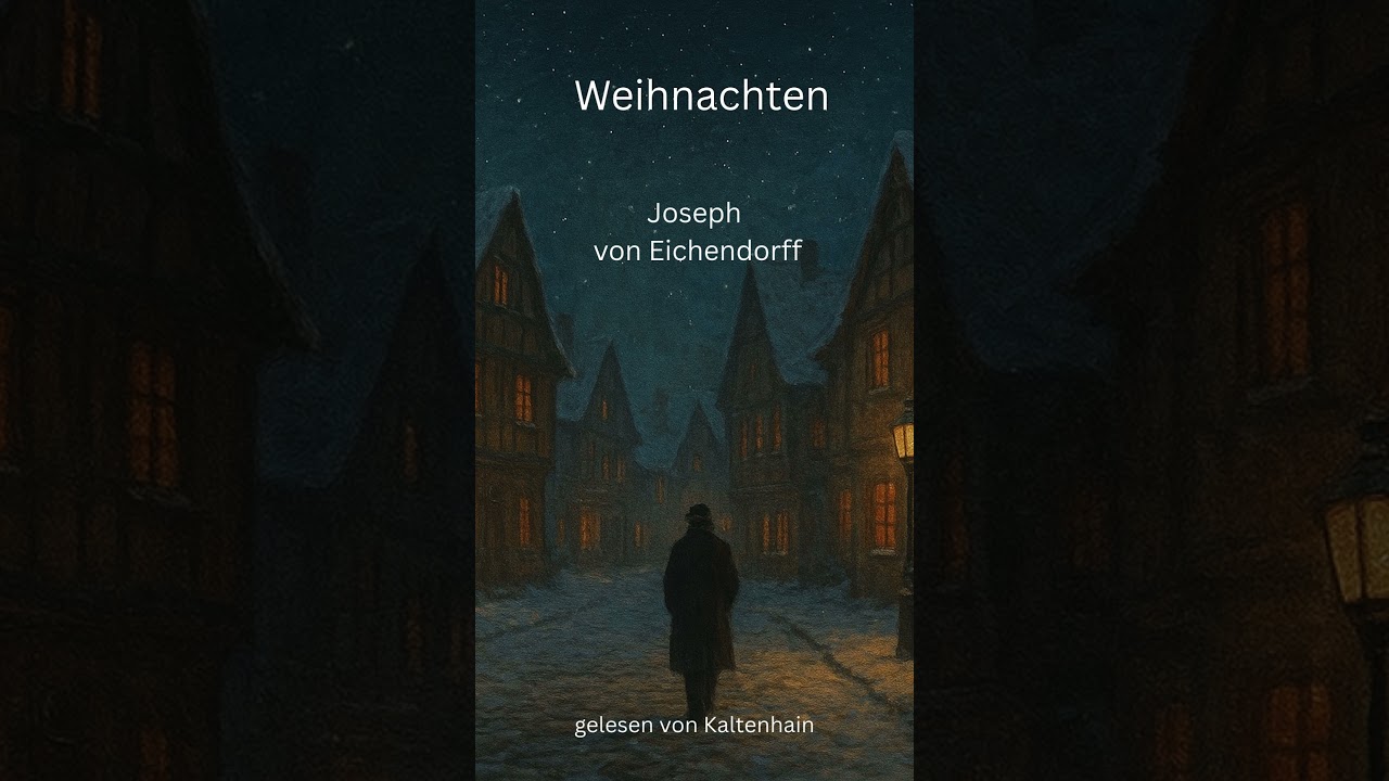 Weihnachten  - von Joseph von Eichendorff - #weihnachten #weihnachtszeit  #lyrik #gedichte #advent