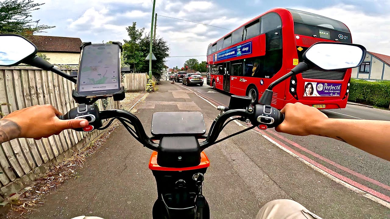 O DELIVERY EM LONDRES ESTÁ SENDO DOMINADO PELAS E-BIKES🔥Bikevlog*