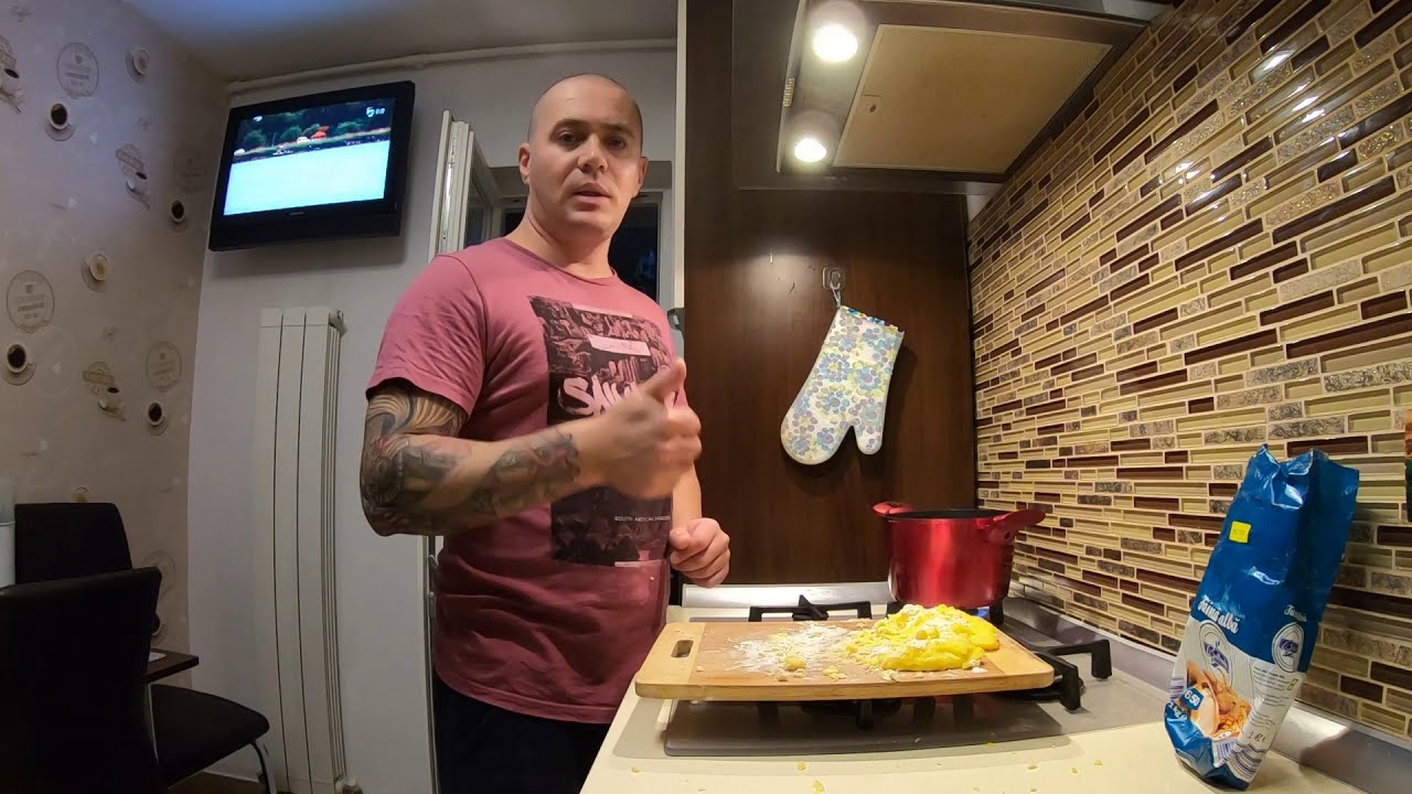 Cum se prepara mamaliga de carlig pe fir de par,tare si elastica