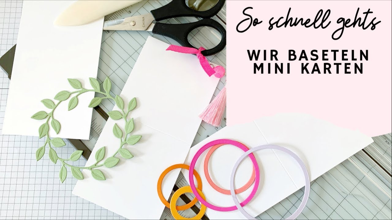 DIY Minikarten basteln plus Geburtstagspost Inspirationen - mit Stampin‘ Up! Produkten