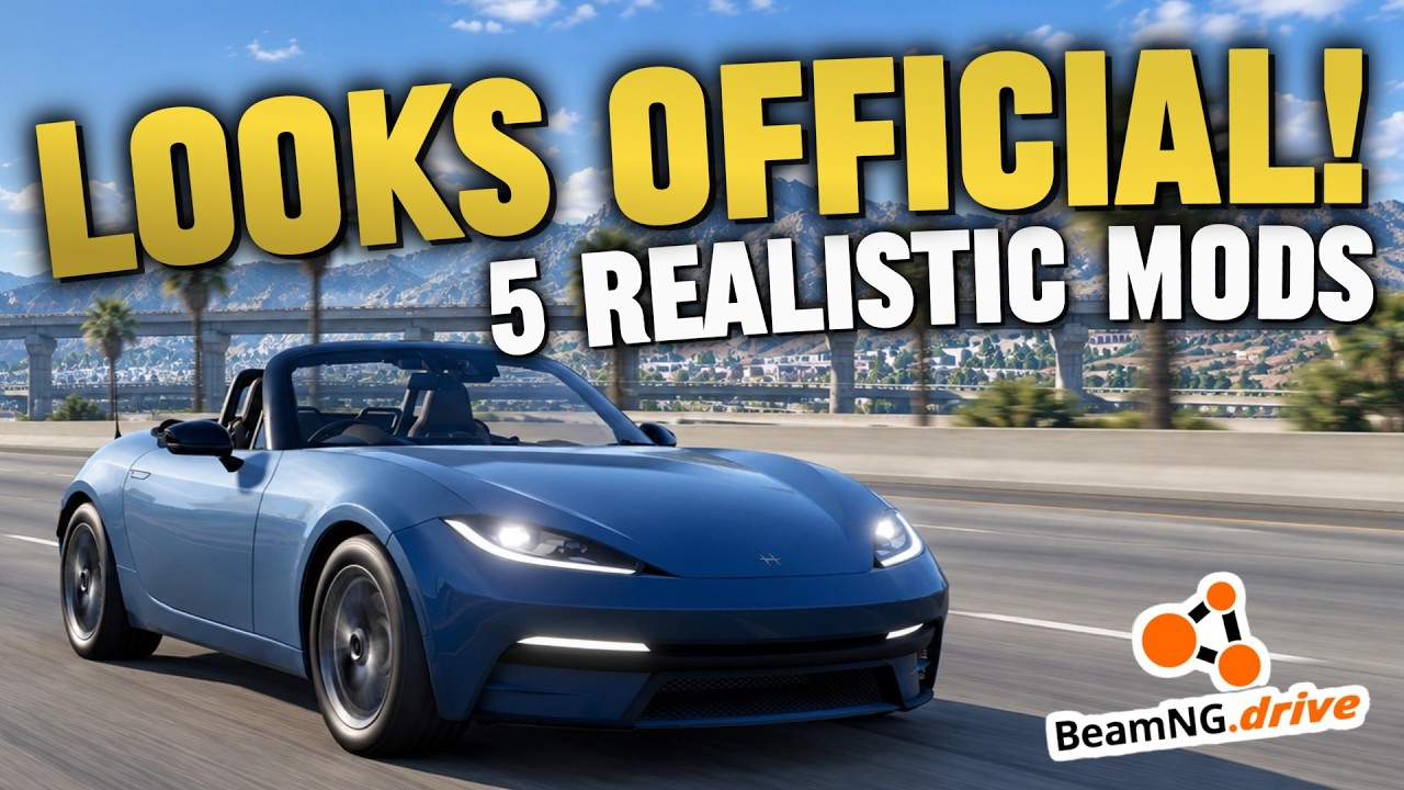 5 BeamNG Mods That Feel TOO Official