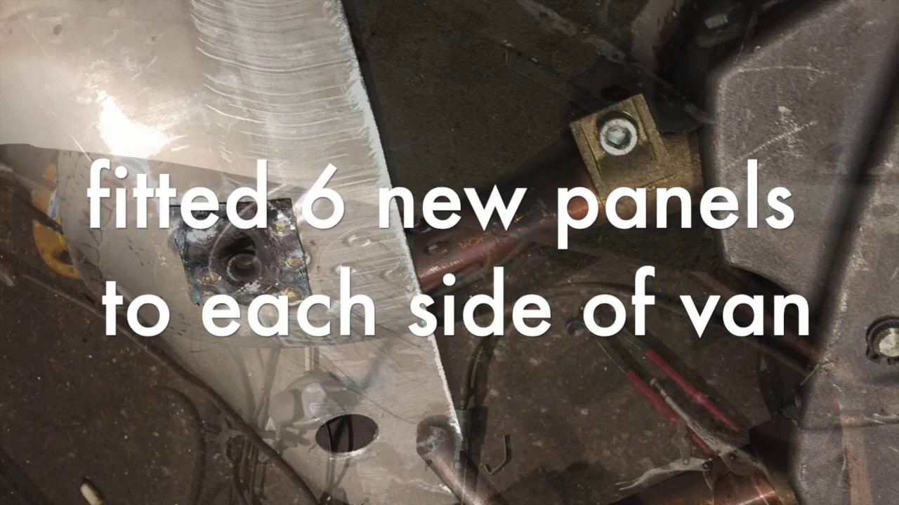FORD TRANSIT MK5 2.5 di. WELDING REPAIRS..(the survivor) FITTING 12 NEW PANELS