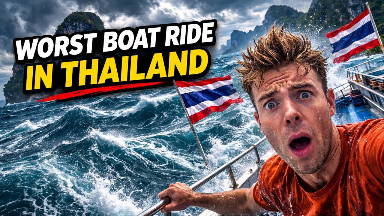 Действительно ли опасно путешествовать на лодке в Таиланде??🇹🇭