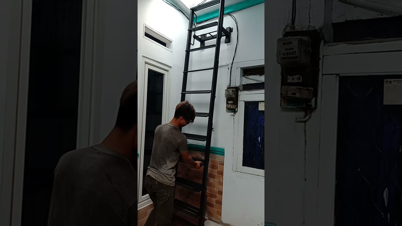 tangga  geser