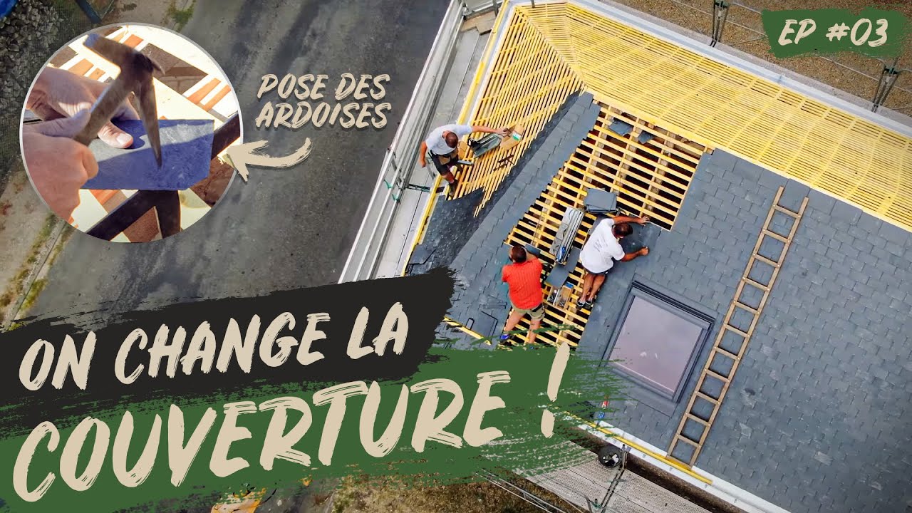 Rénover une COUVERTURE en ardoise | Rénovation - EP #03