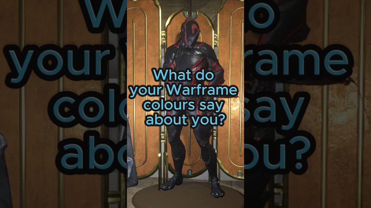 What do YOUR warframe colours say about you? #warframe  #gaming #tenno