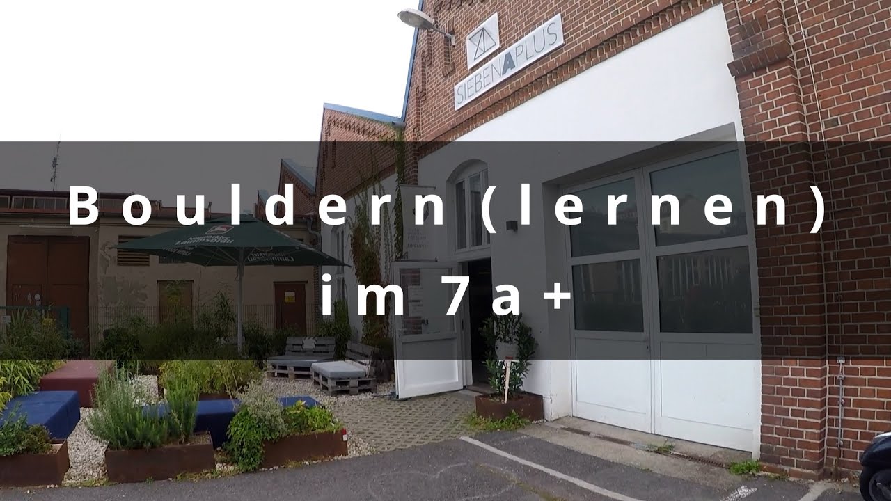 Bouldern lernen im 7a+ - Grundtechniken Treten, Stützen und Springen - Beispiel für digitale Lehre