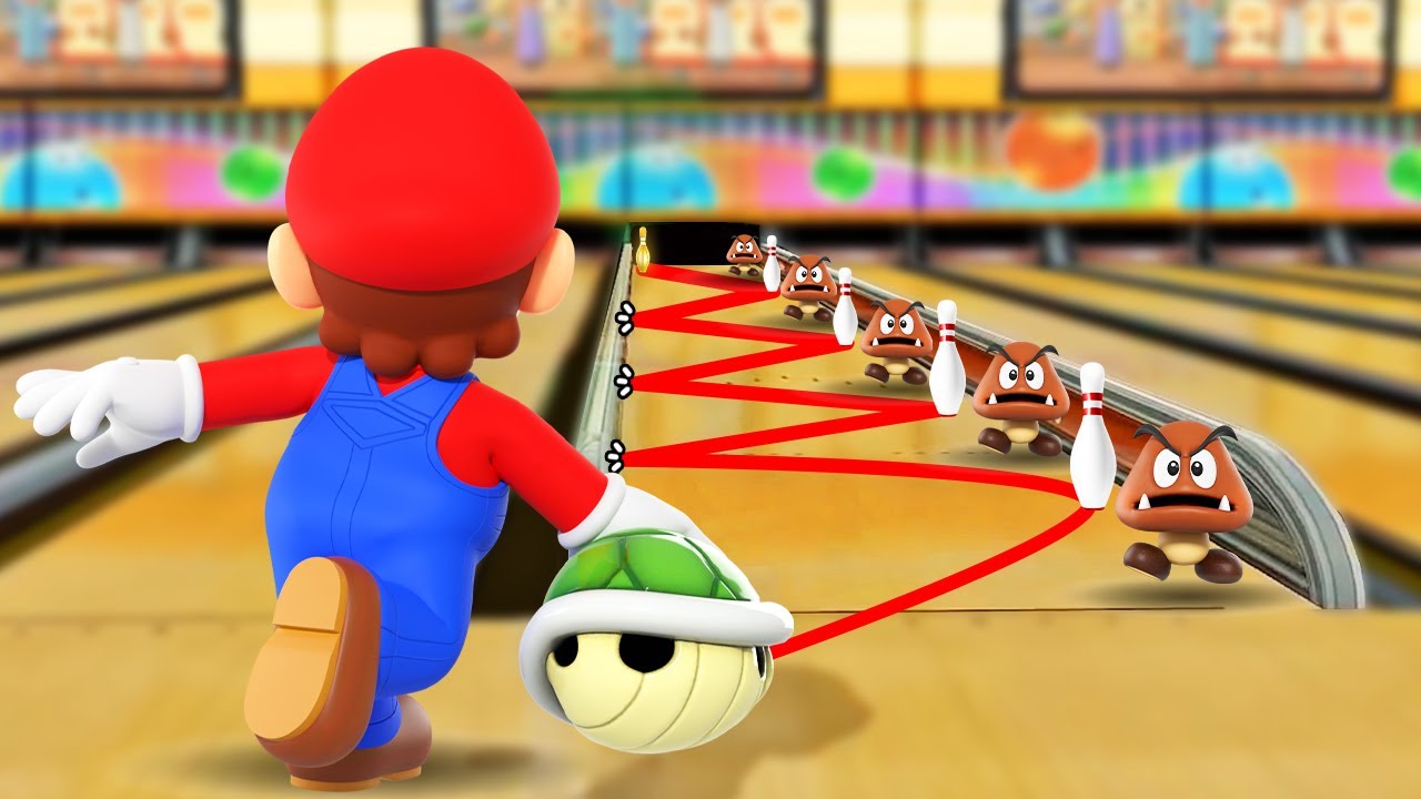 1 in a billion Mario Party trick shots