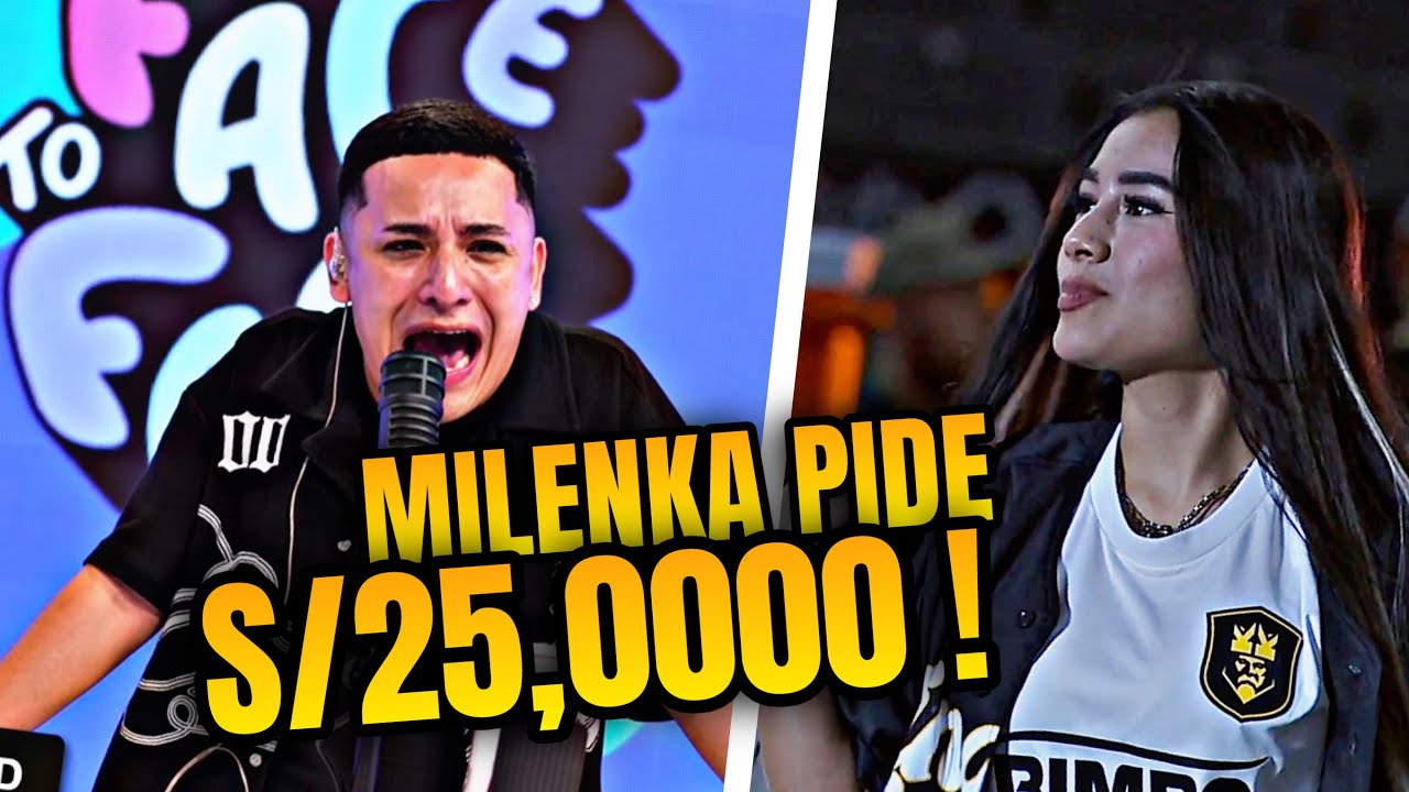 MILENKA PIDE 25 MIL SOLES PARA IR ZENTRAL STUDIOS A FACE TO FACE