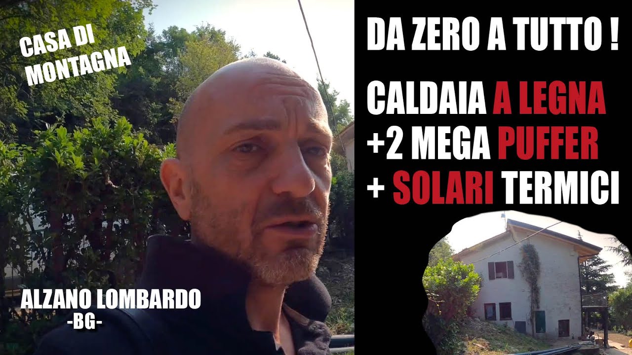 UN NUOVISSIMO IMPIANTO PER UNA CASA IN MONTAGNA! 🔥🔥 Siamo ad Alzano Lombardo (BG)