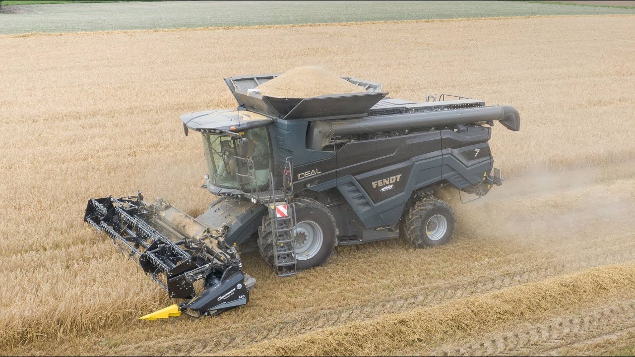 First Fendt Ideal 7 in Belgium! 🌾 | Barley 2021 | Fendt Tractor