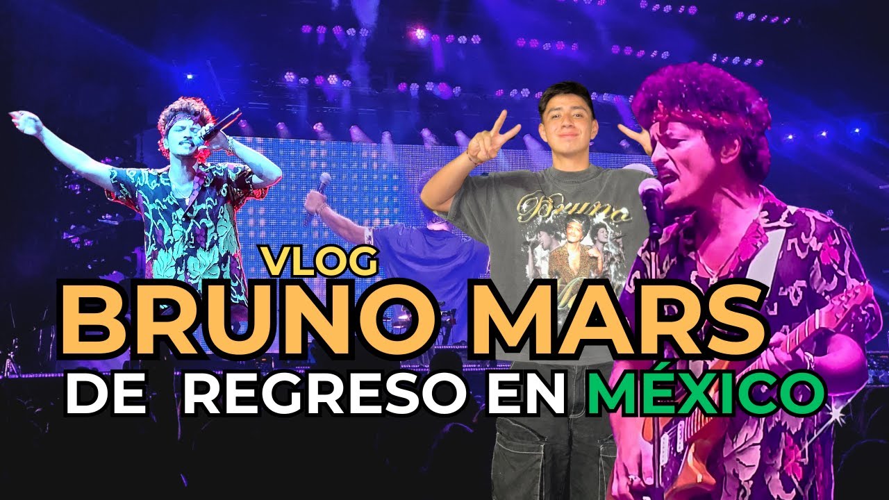 ¡ASÍ FUE EL CONCIERTO DE BRUNO MARS en el NUEVO ESTADIO GNP!