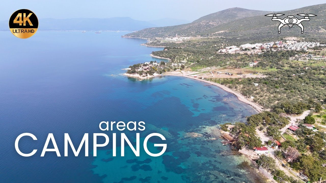 Kamp Alanları ☆ Bademli Köyü ☆ Dikili ☆ Drone
