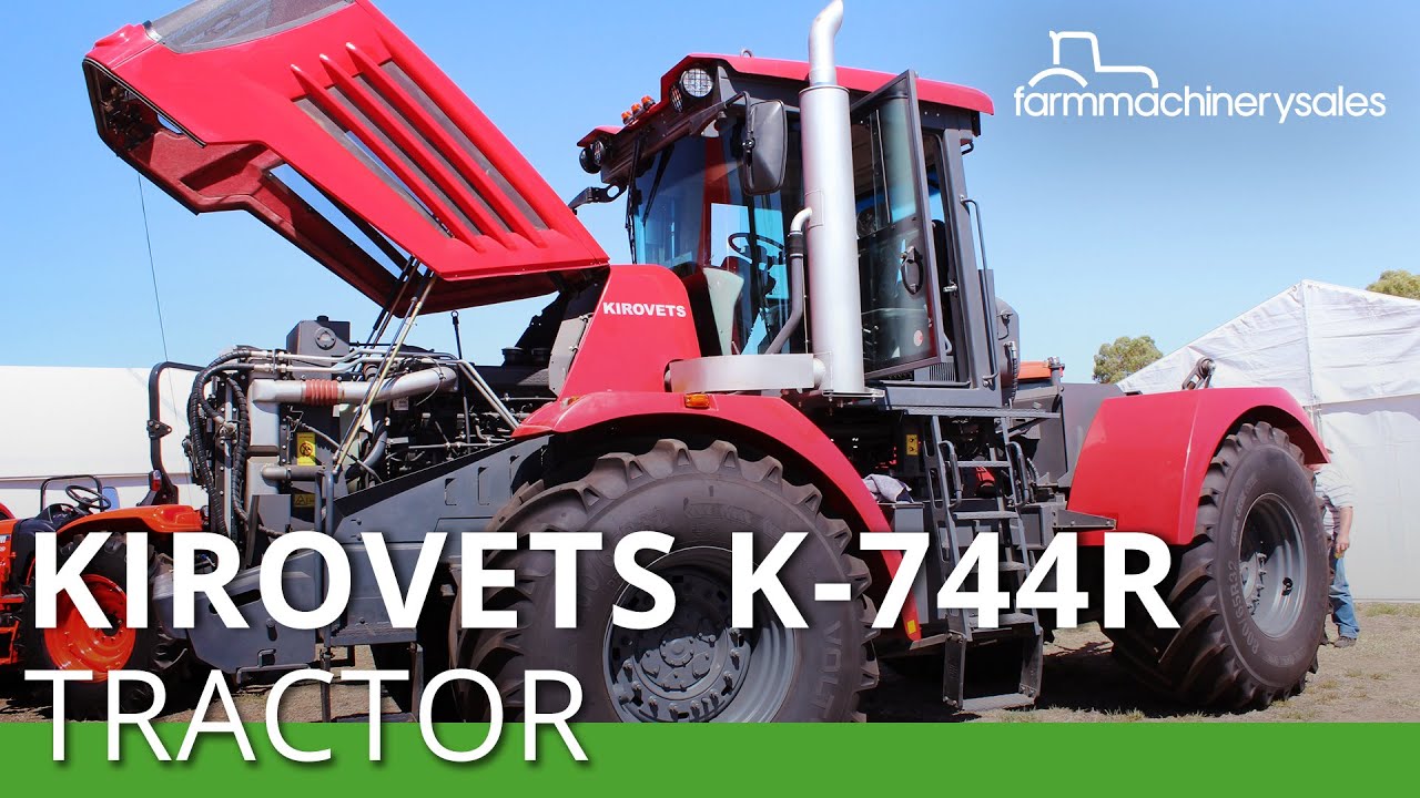 Kirovets K-744R tractor marks return to Australian market @ WMFD 2017