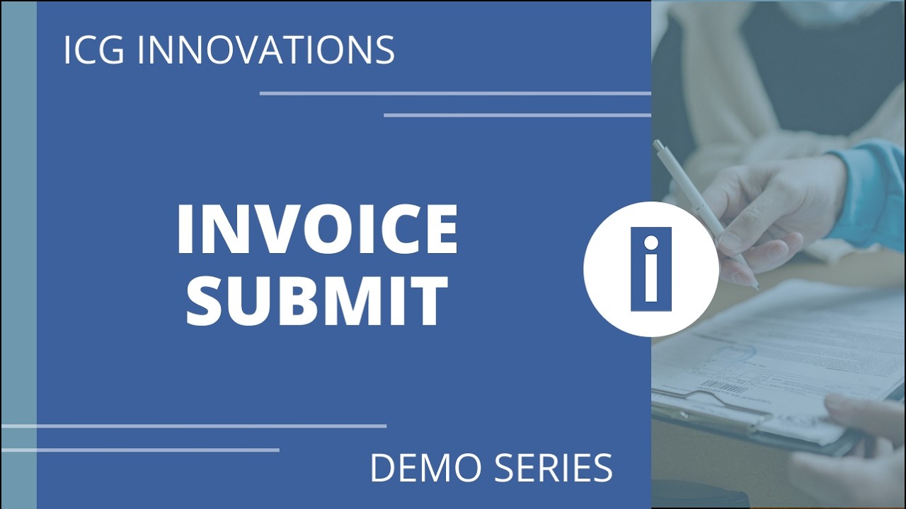Vendor Invoice Submit | ICG Innovations