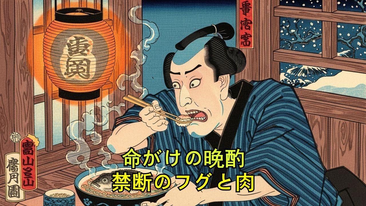 死を覚悟で食べた禁断の味？江戸庶民が熱狂した冬の晩酌と鍋の正体