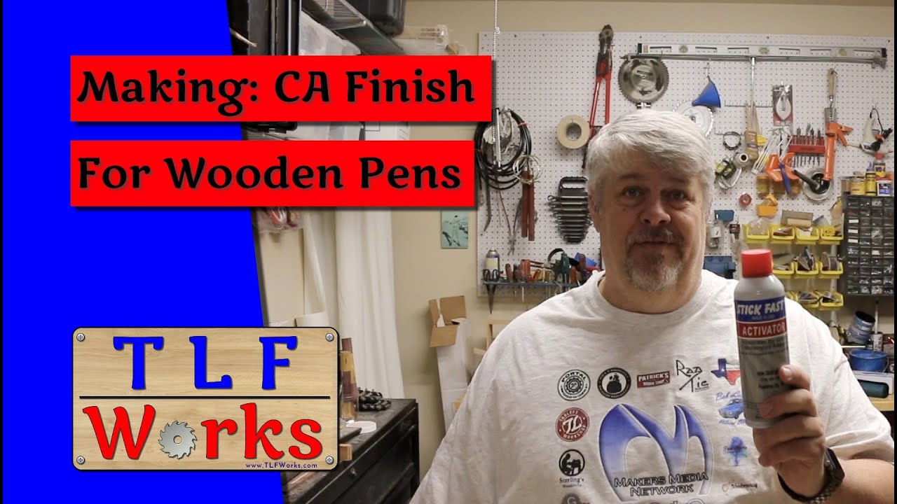 How To: Apply CA Finish to Pen