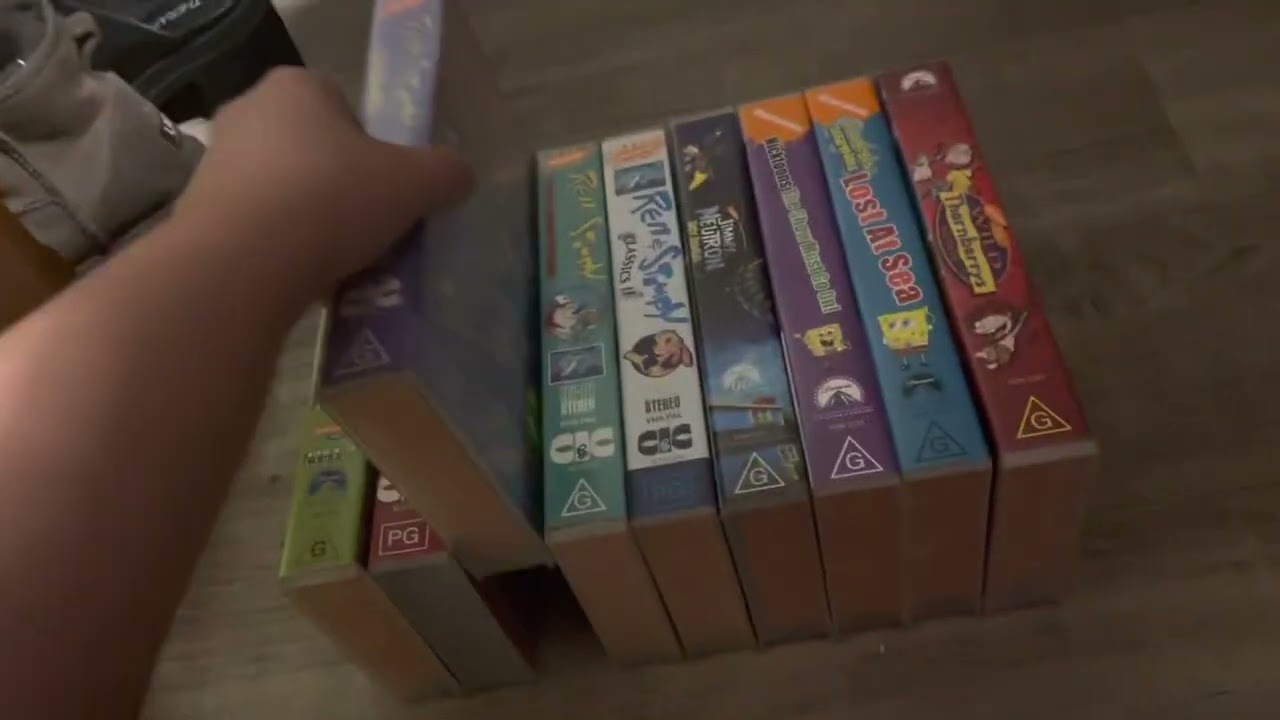 My Nickelodeon VHS Collection