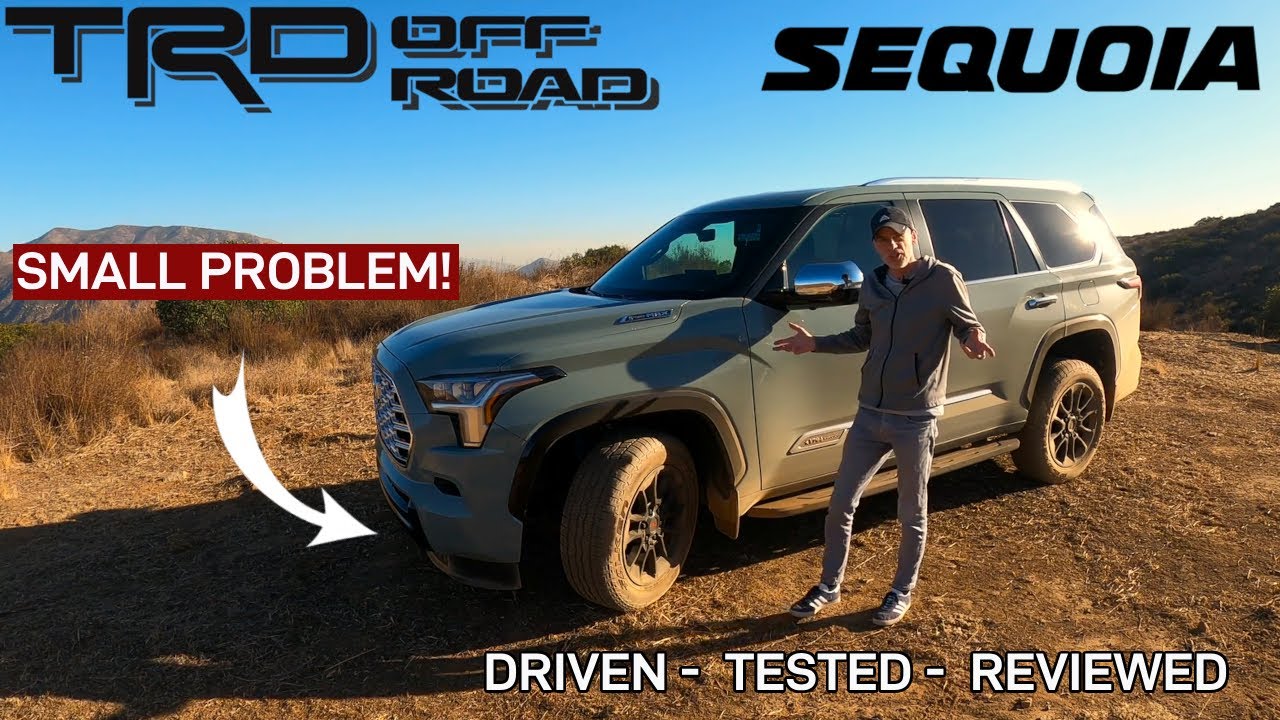 Toyota Sequoia TRD Off Road 2025 года — это ЗВЕРЬ с небольшой ПРОБЛЕМОЙ!!