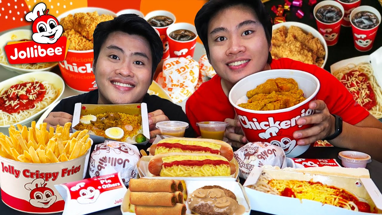 JOLLIBEE MUKBANG 2021 | BUCKET OF FRIES, PALABOK, JOLLY SPAGHETTI atbp..