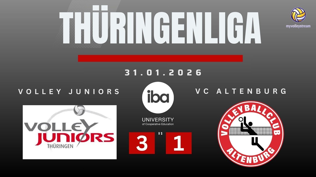 Volley Juniors - VC Altenburg I - 31.01.2026 Thüringenliga