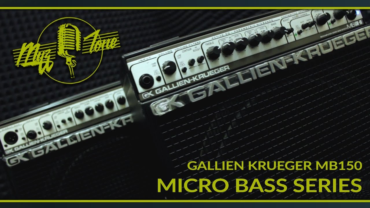 Комбоусилители Gallien Krueger MB150 - Micro Bass Series