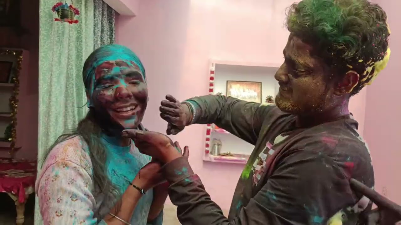 Holi vlog.@Souravjoshi-f4g 