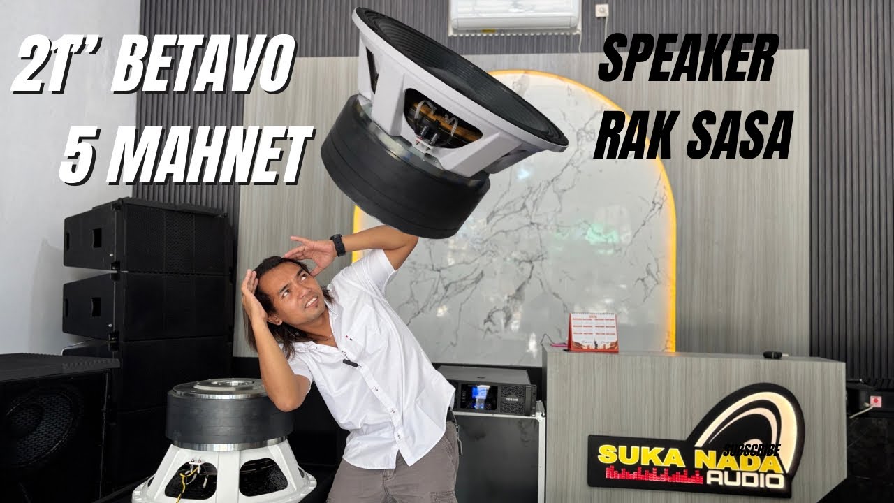 SPEAKER TOBRUT BETAVO 21” 5 MAHNET 