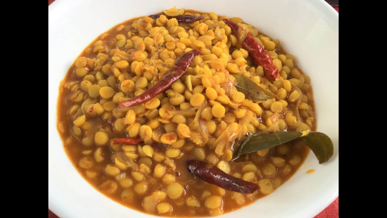 Myanmar Food Recipes Chana Dal Vegetarian Recipe သက္သက္လြတ္ကုလားပဲဆီၿပန္