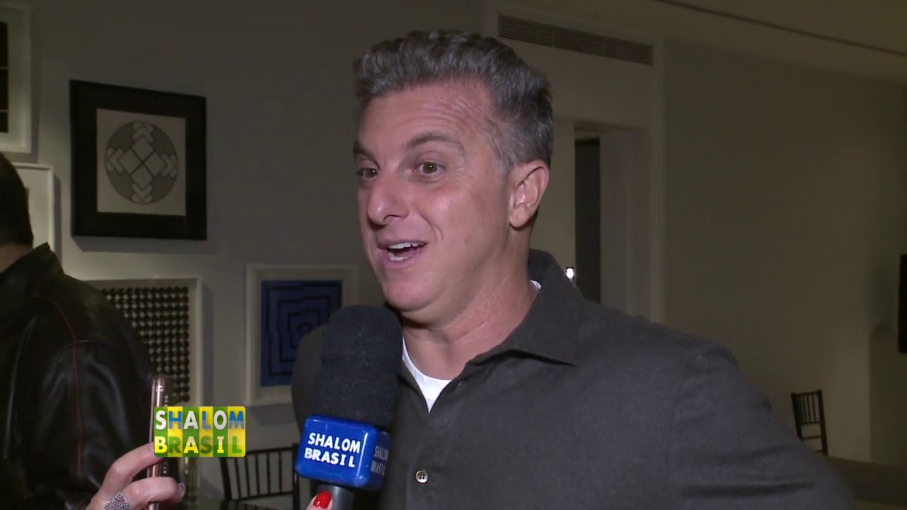Encontro com o Apresentador Luciano Huck e a Comunidade Judaica