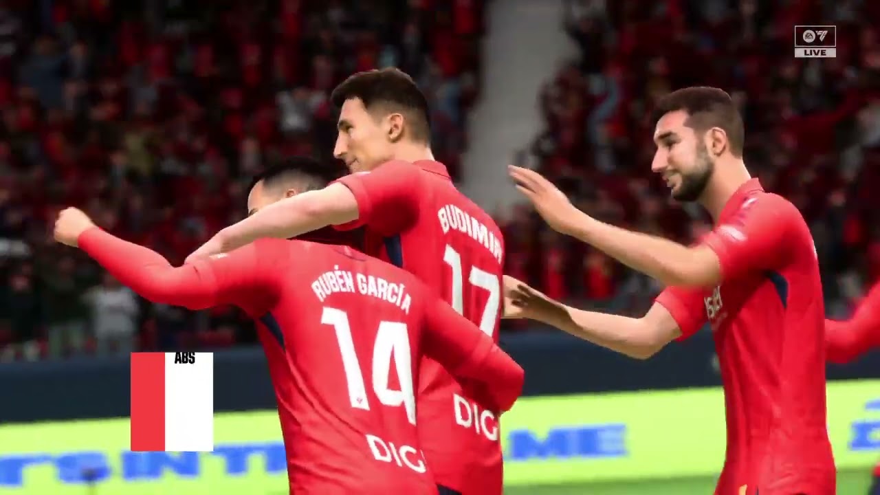 FC 26 PS4 La Liga Osasuna VS Real Madrid 