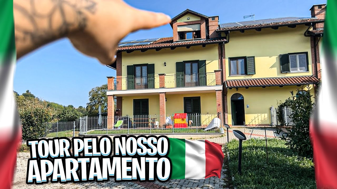 TOUR PELO MEU APARTAMENTO NA ITÁLIA 🇮🇹 quantos pagamos de aluguel? 🇮🇹